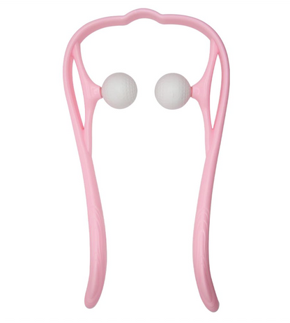 Multifunctional Manual Six-wheel Neck Massager Massage Relieve Roller Massage Tool