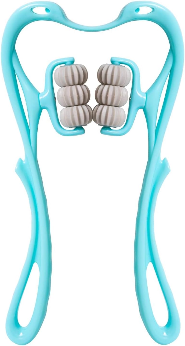 Multifunctional Manual Six-wheel Neck Massager Massage Relieve Roller Massage Tool
