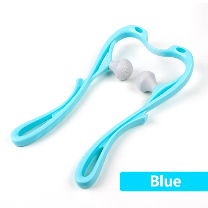 Multifunctional Manual Six-wheel Neck Massager Massage Relieve Roller Massage Tool